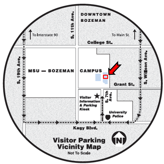 MSU vicinity map