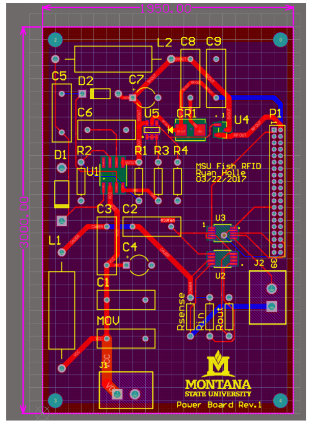 PCB Powerboard Layout