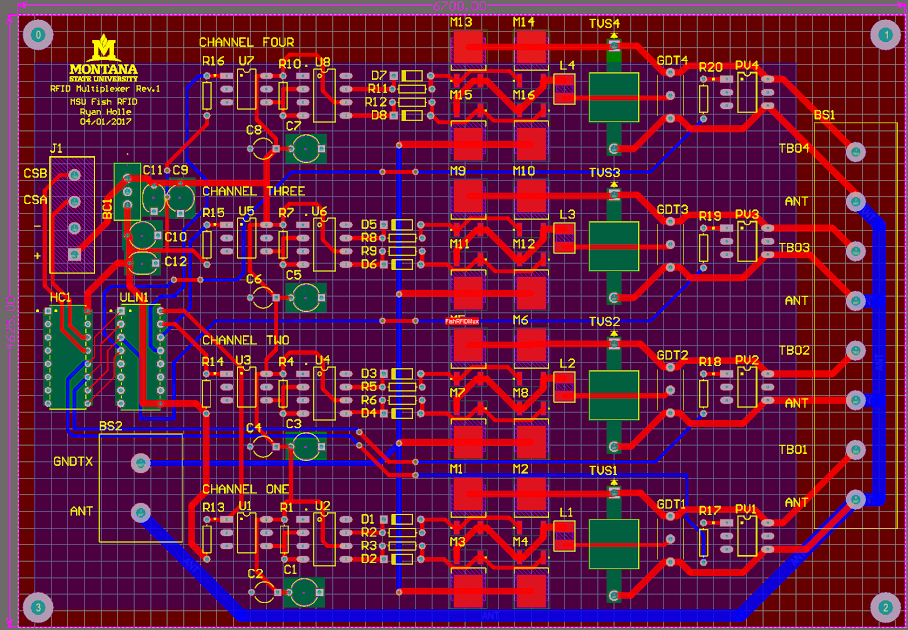 Final PCB Layout Schematic Final PCB Layout schematic